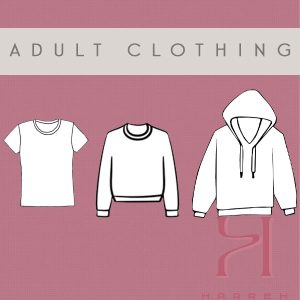 ADULT CLOTHING- Custom Embroidered