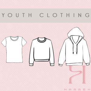 YOUTH CLOTHING- Custom Embroidered