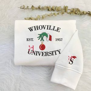 Whoville University 1957- Custom Initial
