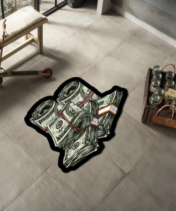 Money Rug – Banknote & Dollar Rug for Stylish Home Decor