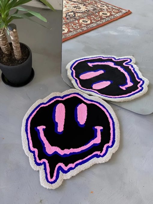 Generic Smile Tufted Rug – Custom Tuft Rug, Fun and Stylish Home Decor Accent