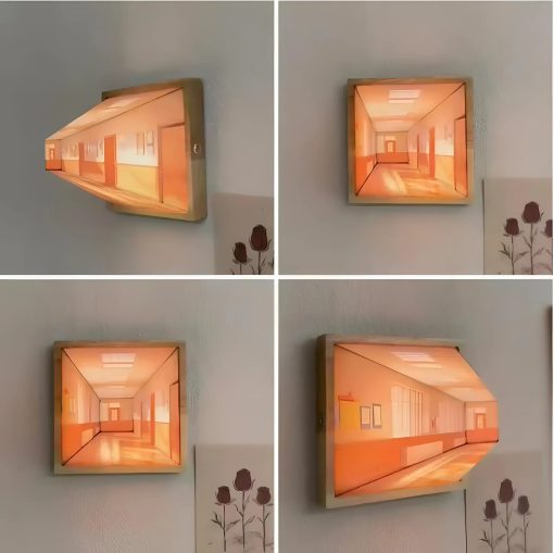 3D Naked Eye Vision Wall Decoration – Modern Illusion Art for Living Room & Bedroom Decor