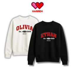 Custom Name Flex Embroidered Shirt – Flex Embroidered T-shirt, Sweatshirt, Hoodie – GT01